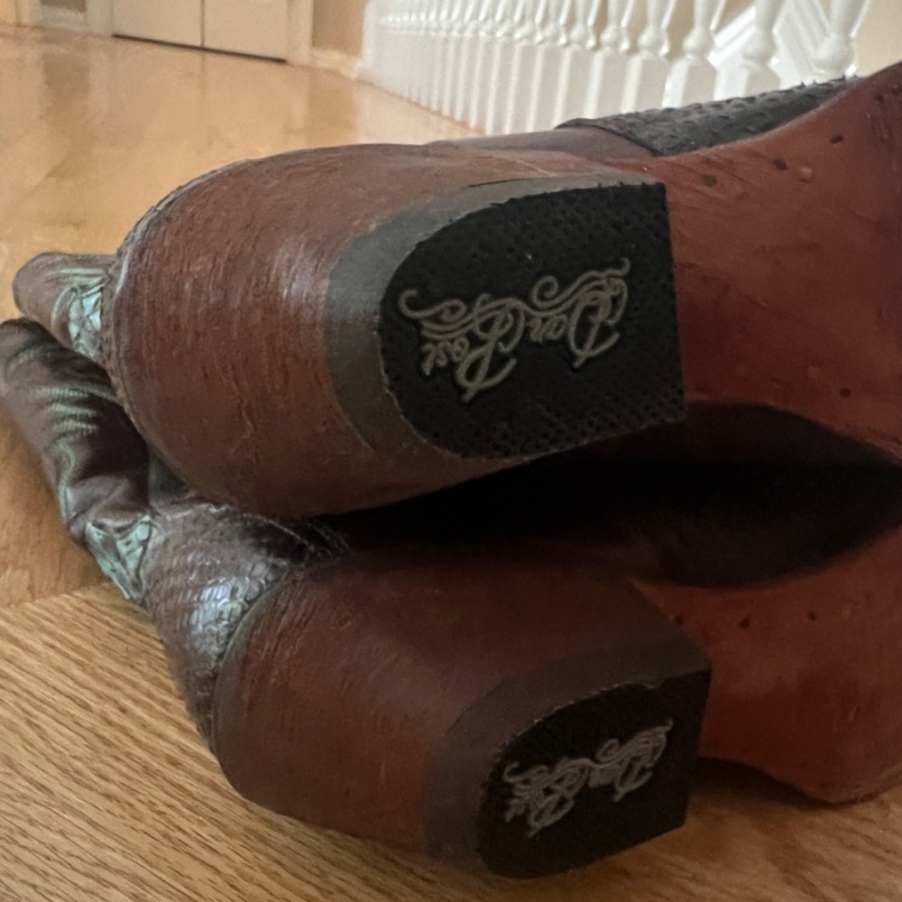Dan Post python Cowboy boots - Picture 5 of 9